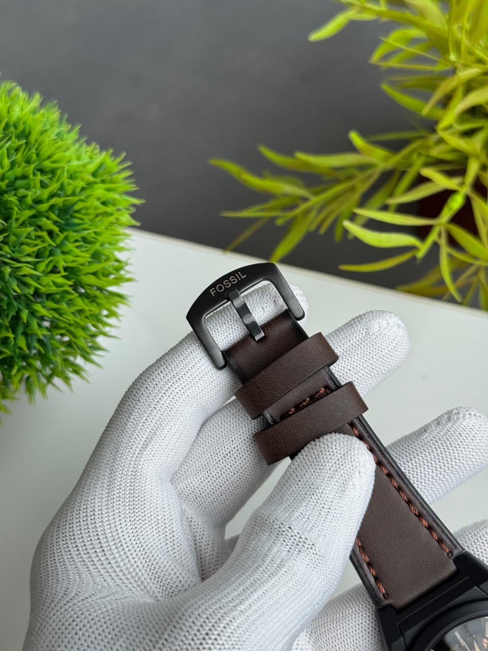Fossil Averett Automatic Leather Belt Edition ME3207