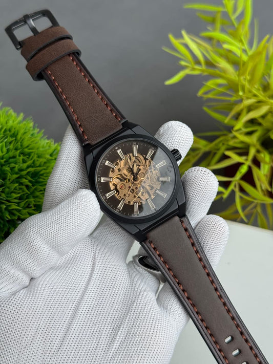 Fossil Averett Automatic Leather Belt Edition ME3207