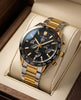 Tag Heuer Carrera Calibre 02 Gold With Black Dail Two tone