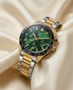 Tag Heuer Carrera Calibre 02 Gold With Green dail