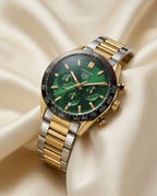 Tag Heuer Carrera Calibre 02 Gold With Green dail