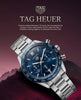 Tag Heuer Carrera Calibre 02 Silver With Dark Blue