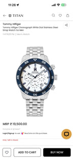 Tommy Hilfiger TH85 chronograph