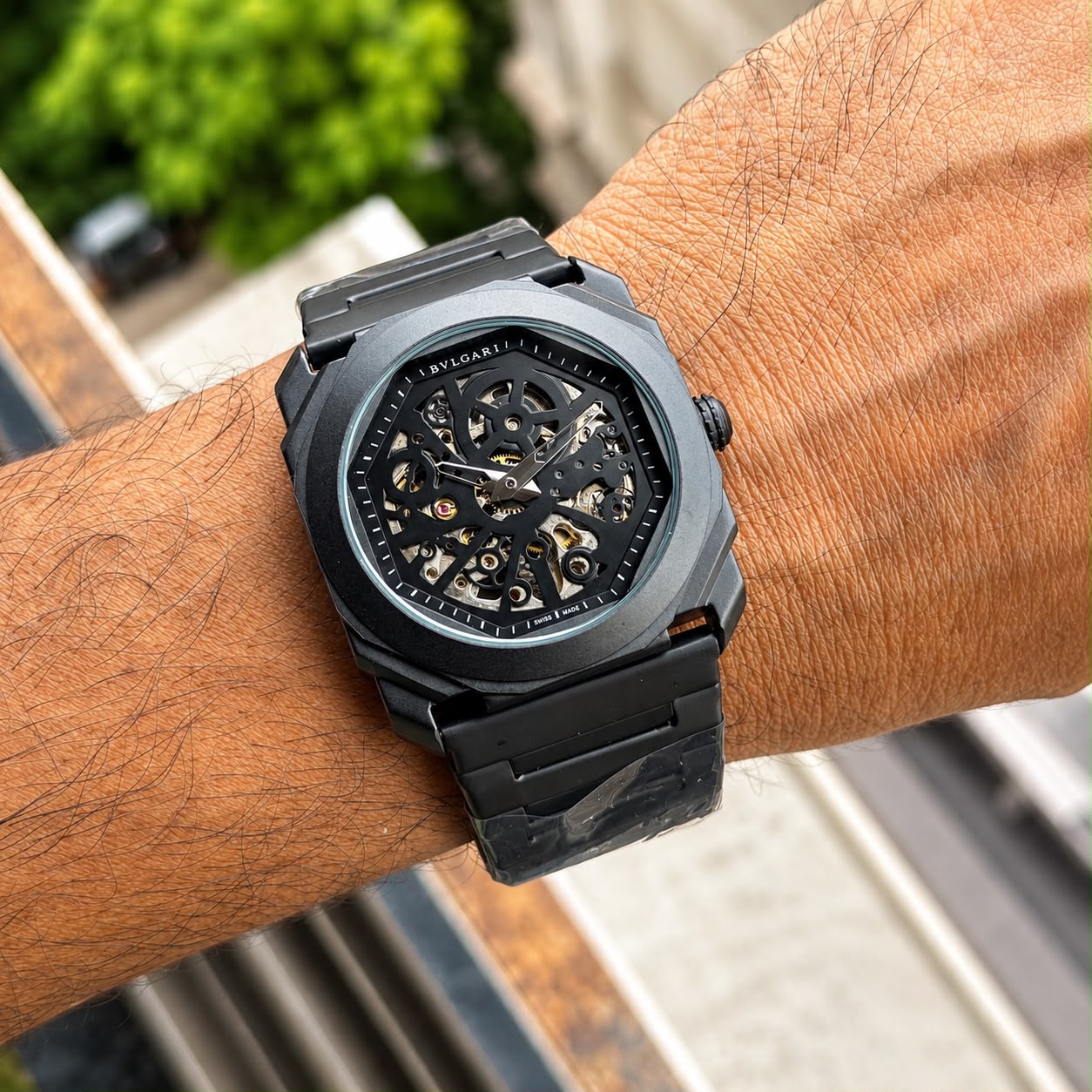 Bvlagari Men Watch Full Black Edition