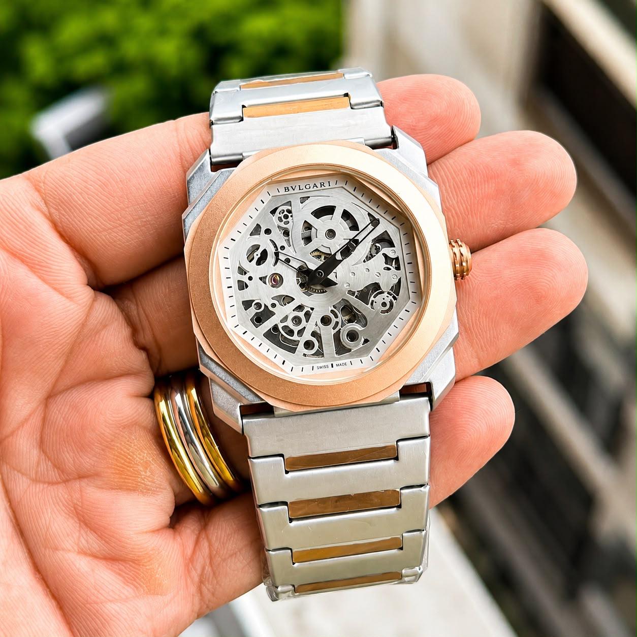Bvlagari Men Watch Full White Edition
