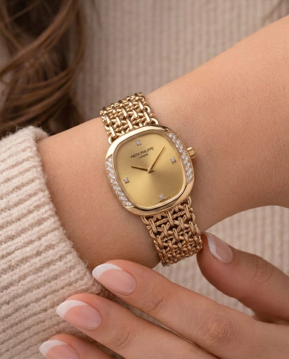 Patek Philippe Ellipse Gold-Gold ✨