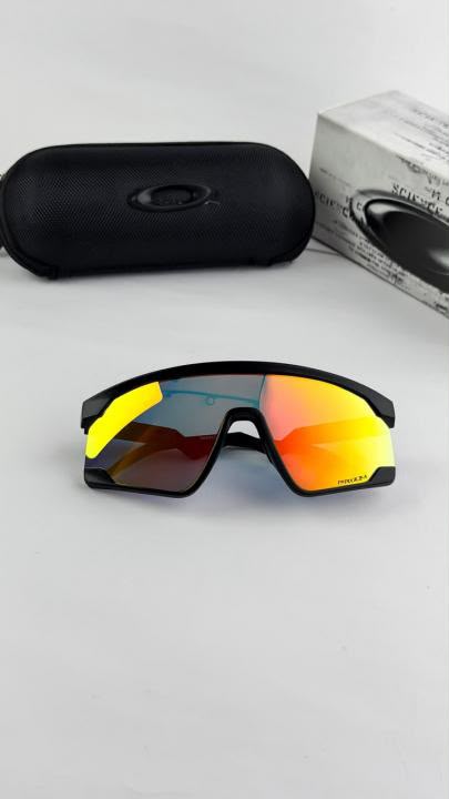Oakly Orange Cricket Lover Sunglasses 🕶️