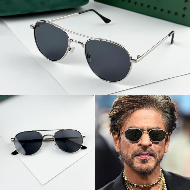 Gucci Silver Black 1091 Premium Glass