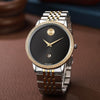 Movado Museum Classic Diamond 2Ton-Gold-Black 🔥💯