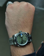 SEIKO MOD DATE JUST OLIVE ARABIC LIMITED EDITION DIAL