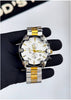 Diesel Spiked 2 Tone Gold white