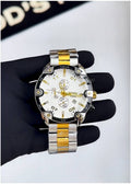 Diesel Spiked 2 Tone Gold white
