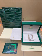 Rolex Sky Dweller Model Gold With Silver Dail Edition