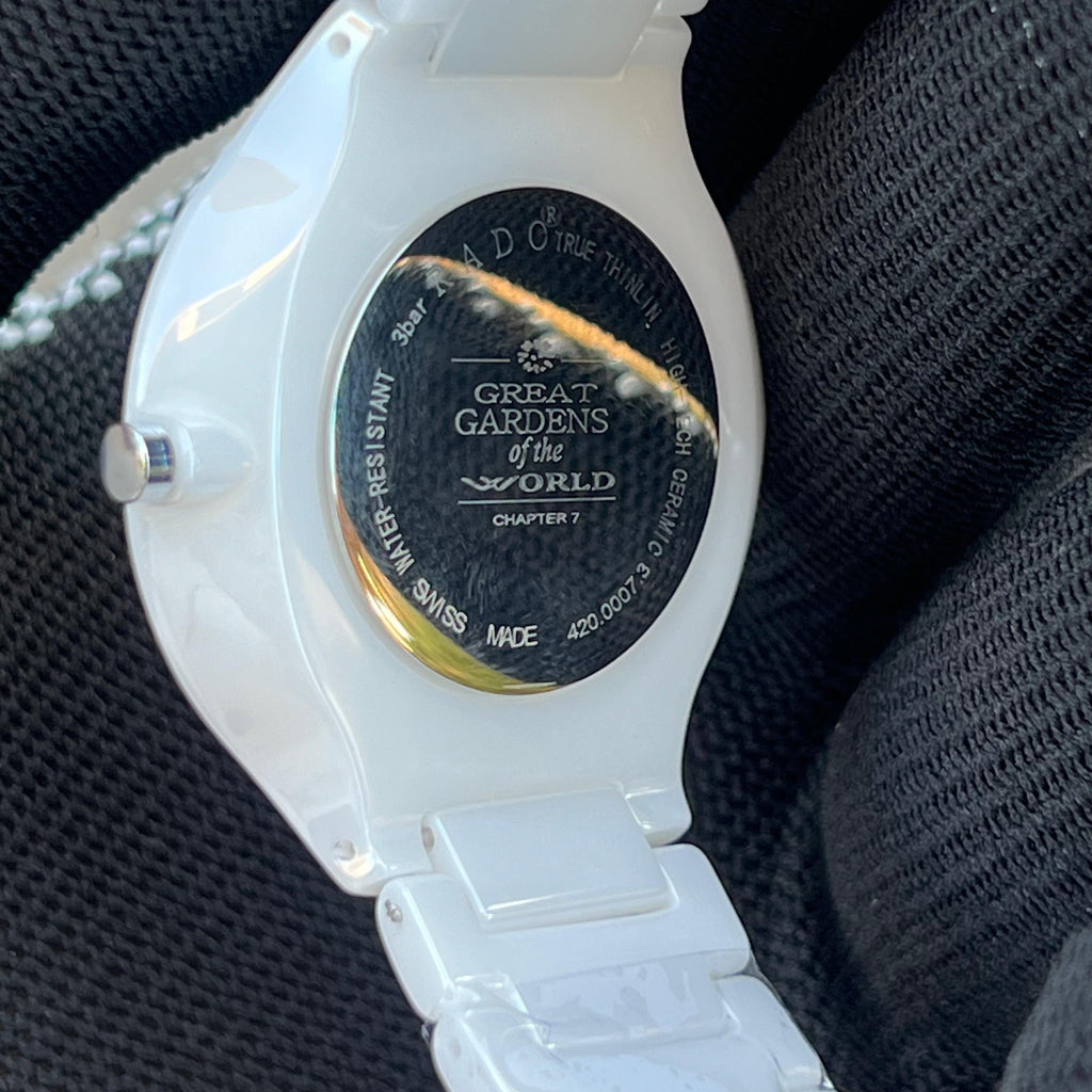 Rado white ceramic watch