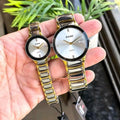 RADO COUPLE WATCH PREMIUM QUALITY GOLD SILVER