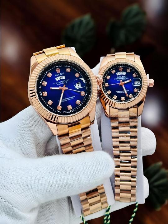 ROLE_X JUST DAY DATE COUPLE WATCH