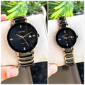 RADO COUPLE WATCH PREMIUM QUALITY ROSE GOLD