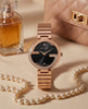 Gucci Interlocking G Ledies Rose Gold - Black