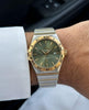 Omega Constellation Best Purpose in Two tone Dark Green Dail