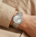 Woman's Watch / Michael Kors Darci Silver With White Dial 🤍😍💕