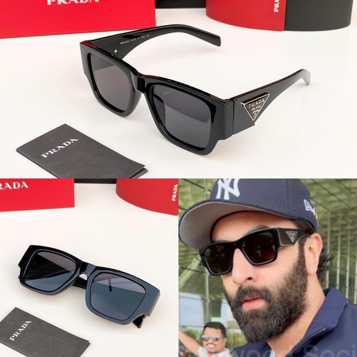 Prada Black 6092 Men Sunglasses 🕶️