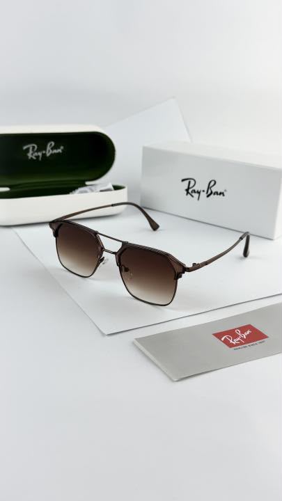RAYBAN BROWN SHADED METAL 🤘