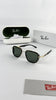 RAYBAN GOLD GREEN 3621