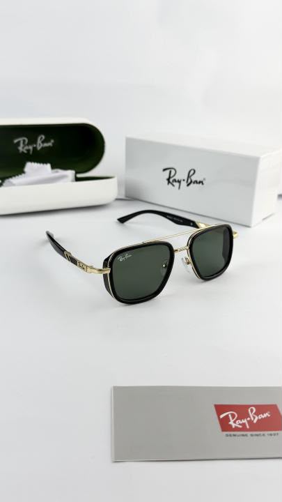 RAYBAN GOLD GREEN 3621