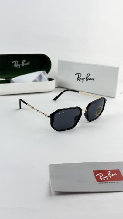 RAYBAN GOLD BLACK 3402