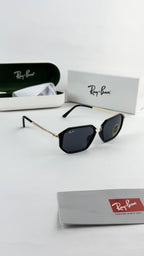 RAYBAN GOLD BLACK 3402
