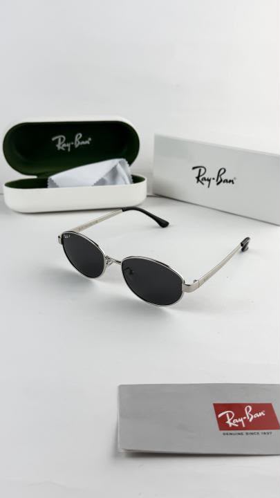 RAYBA SILVER BLACK 3774-84