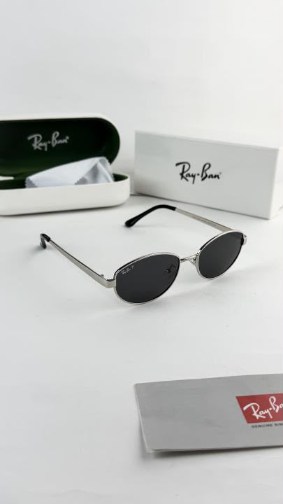 RAYBA SILVER BLACK 3774-84