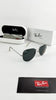 RAYBAN SILVER BLACK 3026-102