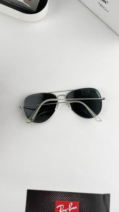 RAYBAN SILVER BLACK 3026-102