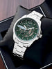 Armani exchange Silver With Green