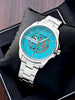 Armani exchange Silver With Tifney Blue