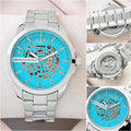 Armani exchange Silver With Tifney Blue