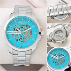 Armani exchange Silver With Tifney Blue