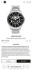 Armani Exchange silver With Black Dail