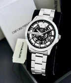 Armani Exchange Automatic Silver With Black