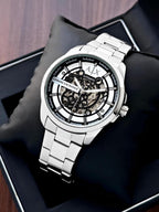 Armani Exchange Automatic Silver With Black