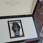 Patek Phillipe Black Diamond Studded Watch