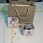 Fossil Black White Dial Ladies Watch