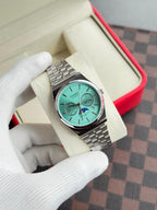 Casio Vintage Silver With Tifney Blue Dail Edition