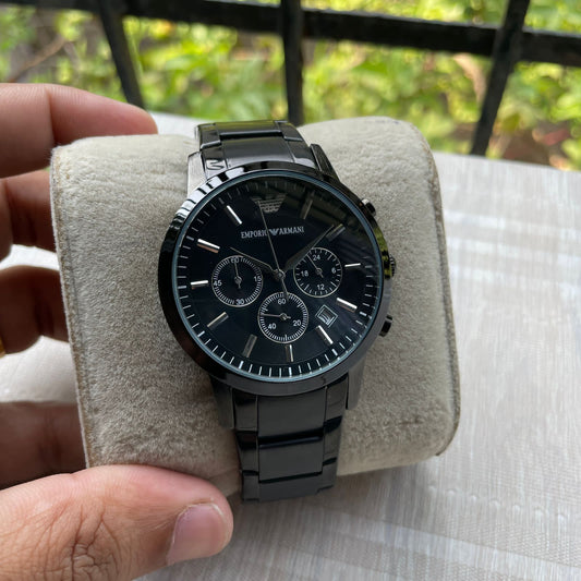 Emporio Armani Stainless Steel Full Z-Black  Edition AR2453