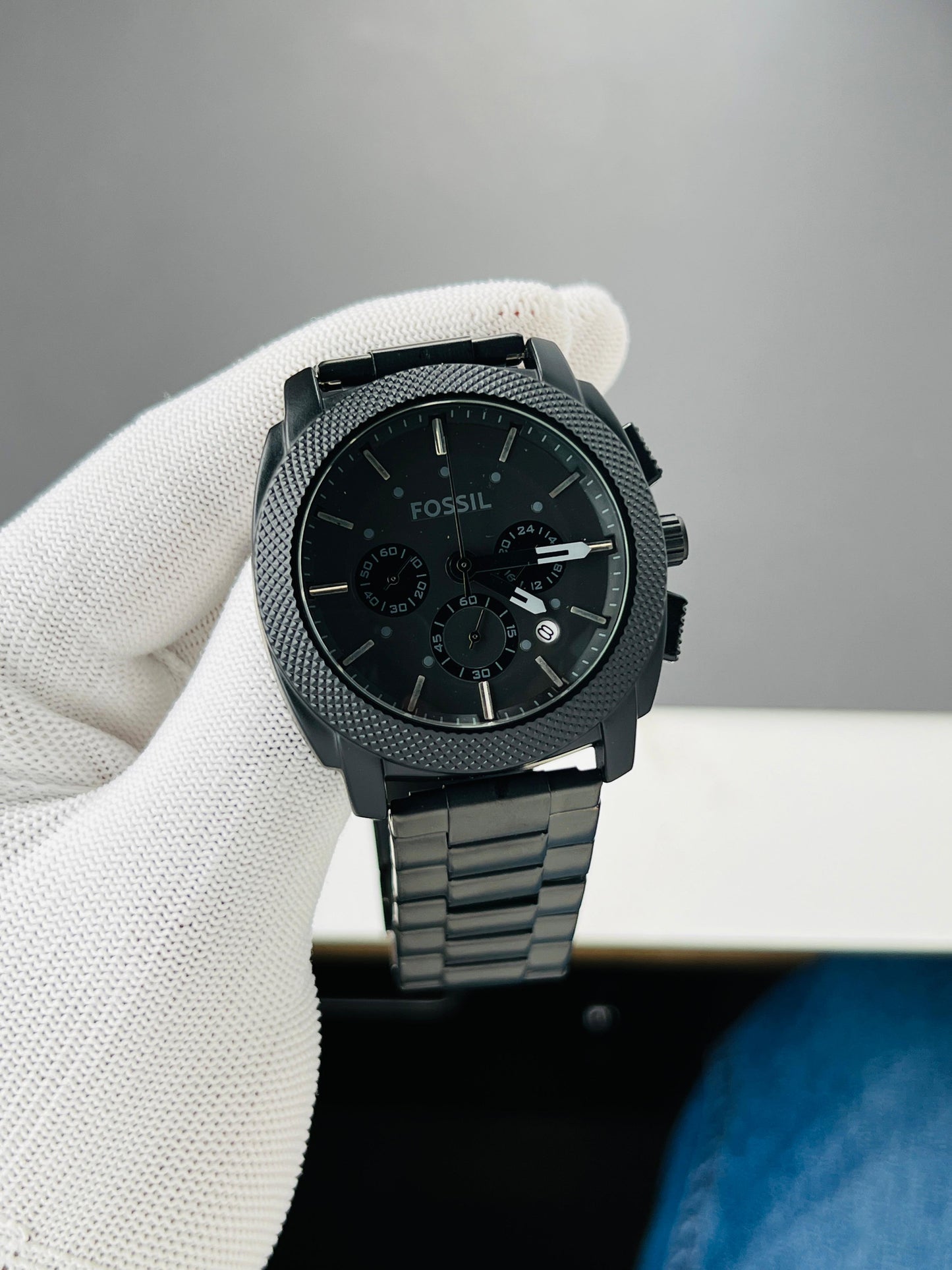 Fsossil Watch Black Edition All Chronograph FS4552IE