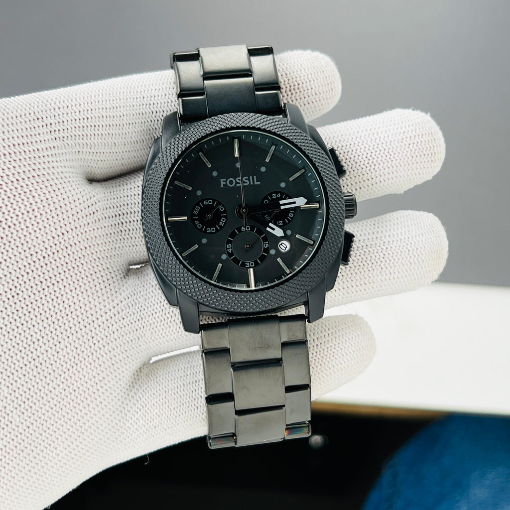 Fsossil Watch Black Edition All Chronograph FS4552IE
