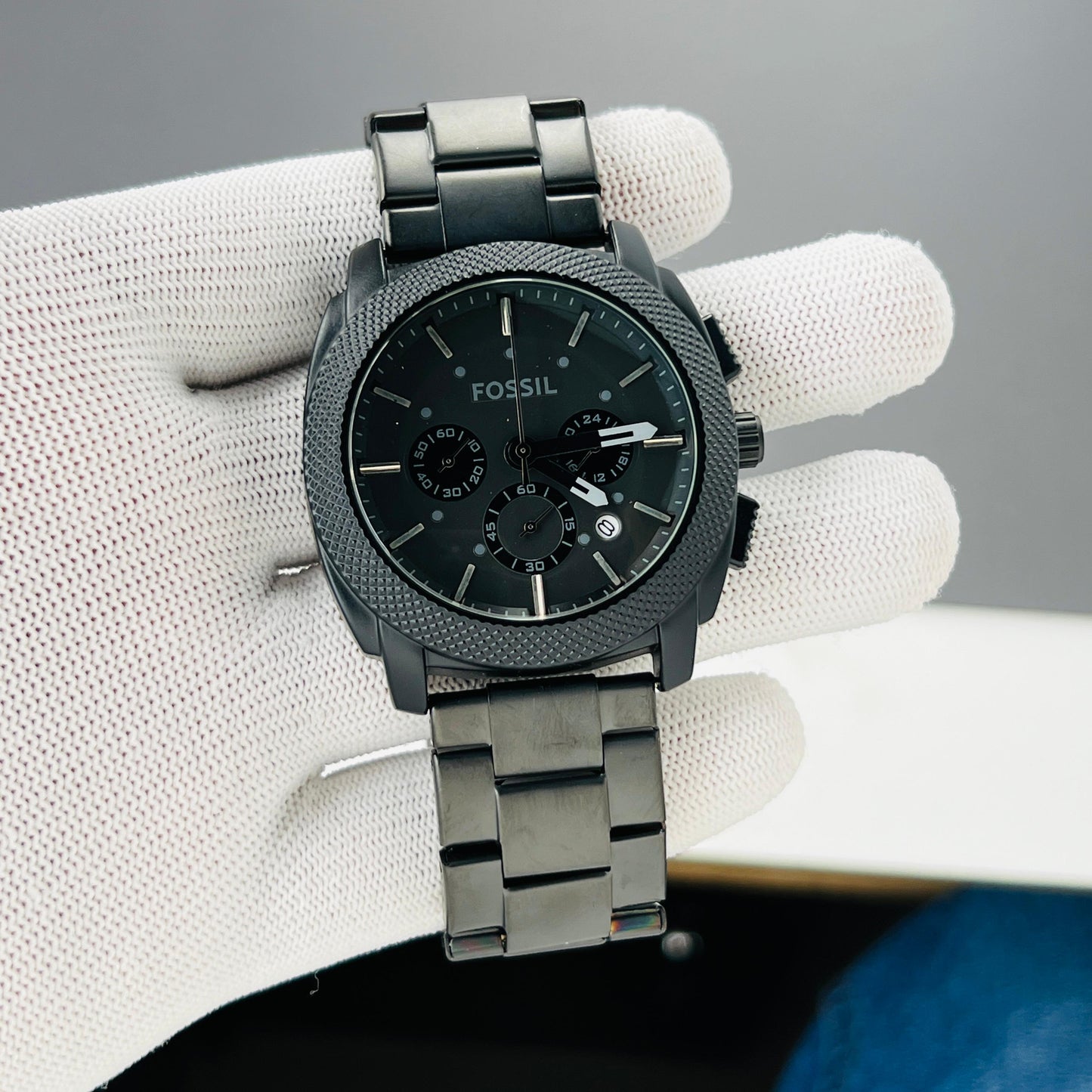 Fsossil Watch Black Edition All Chronograph FS4552IE