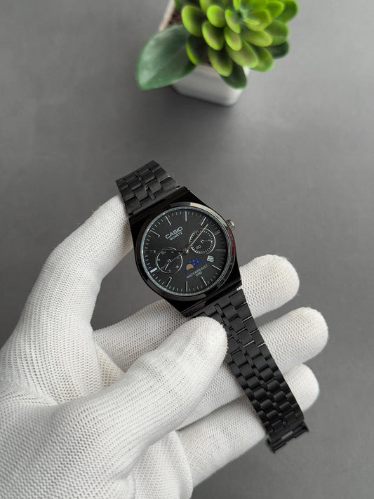 Casio Vintage Black Dail And Black Strape