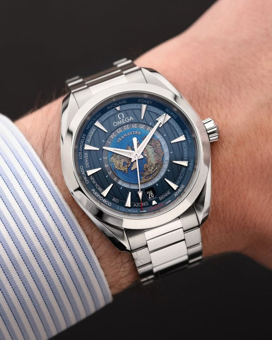 Omega Aqua Teraa Worldmap Seamaster Watch